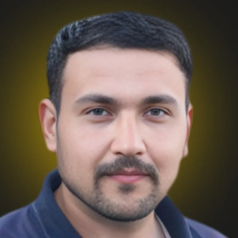 About 19 Ehsan Khan Semantic SEO Expert picture with dark brown background